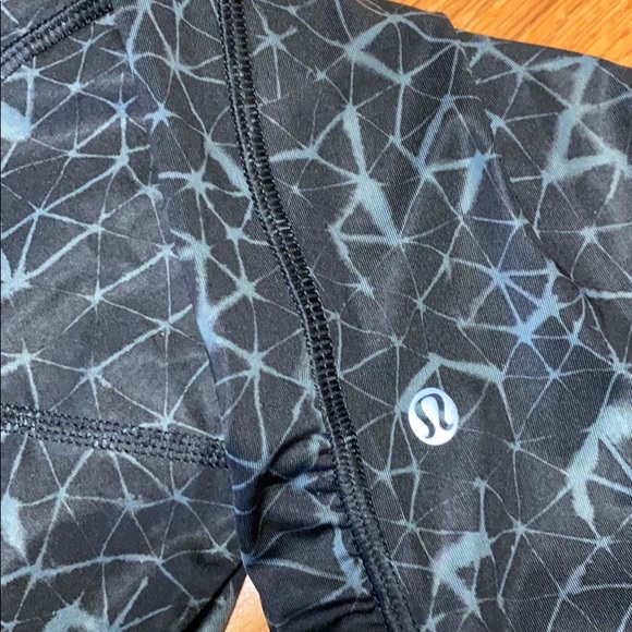 Lululemon Speed Tight III Star Crushed Black 6 - Picture 3 of 8